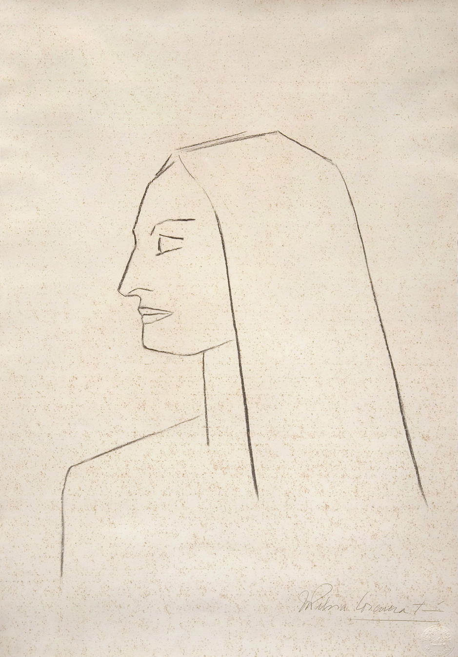 Maria Silvia Corcuera autorretrato